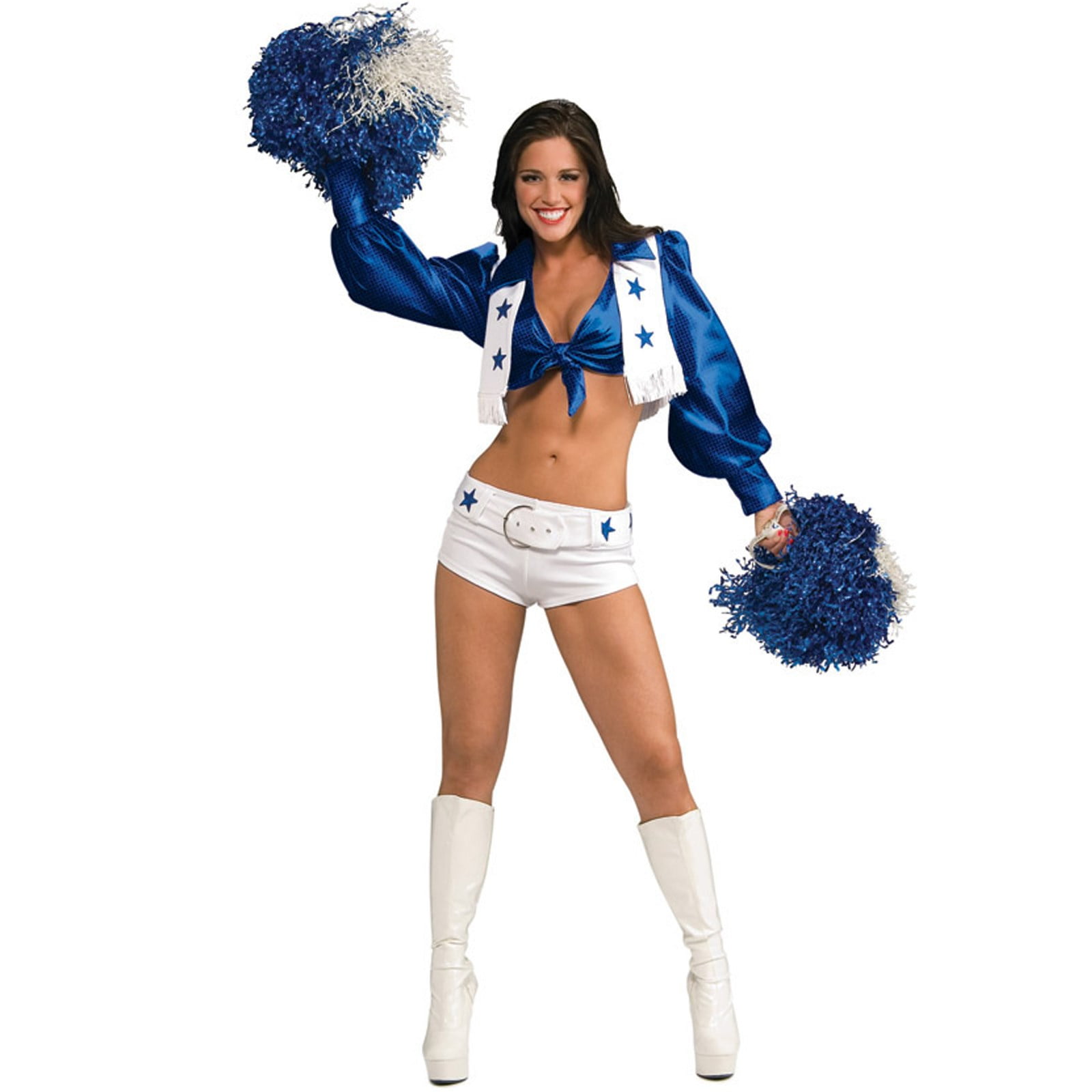 Licensed Deluxe Dallas Cowboys Cheerleader Costume for Women