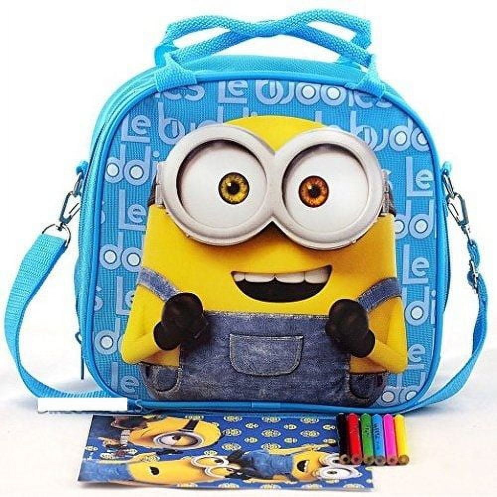 OFFICIAL LICENSED MINIONS I DON'T GIVE A BLUMOCK LUNCH BAG BOTTLE SNACK BOX  SET - GTIN/EAN/UPC 3800155355454 - Product Details - Cosmos