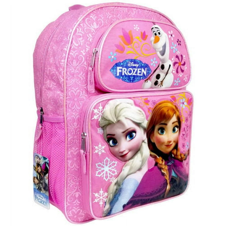 Disney Frozen Elsa & Ana Insulated Lunch Box School Bag - PINK