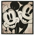 thumbnail image 1 of Licensed Disney Mickey and Minnie Mouse Classic Photo Pose Square Digital Printed Youth Area Rug (54"x54") by Gertmenian, 1 of 5