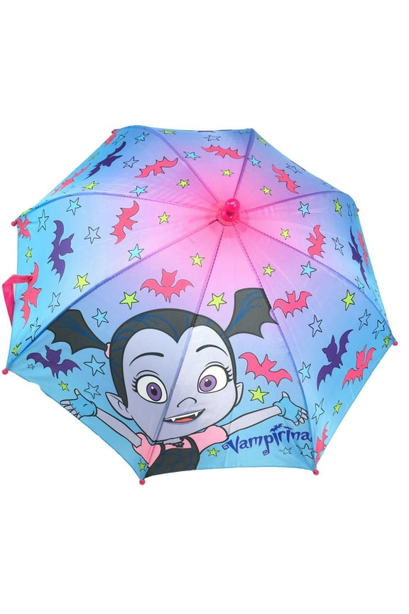 Licensed Disney Vampirina Girls 21" Umbrella w/Figurine Handle