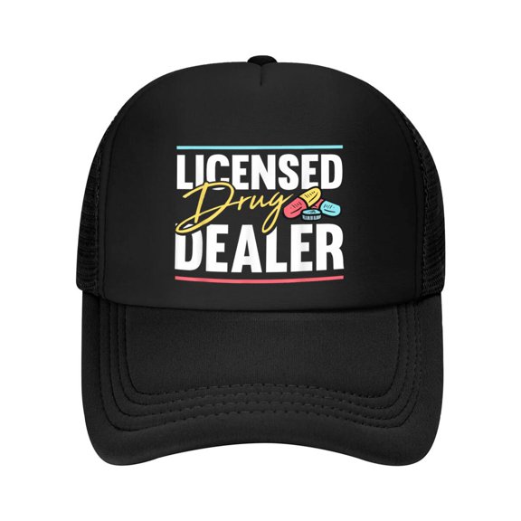 Licensed Drug Dealer Pharmacist Design Baseball Cap