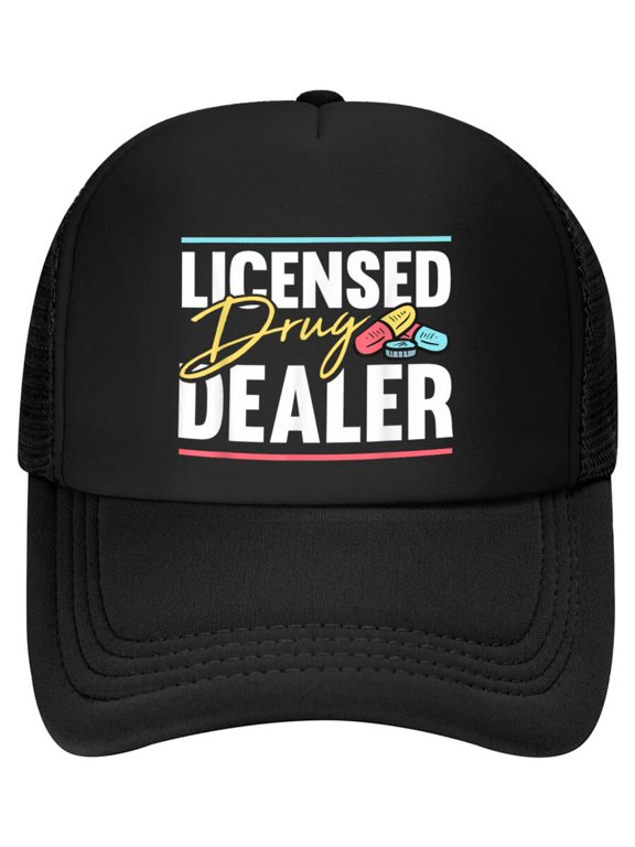 Licensed Drug Dealer Pharmacist Design Baseball Cap