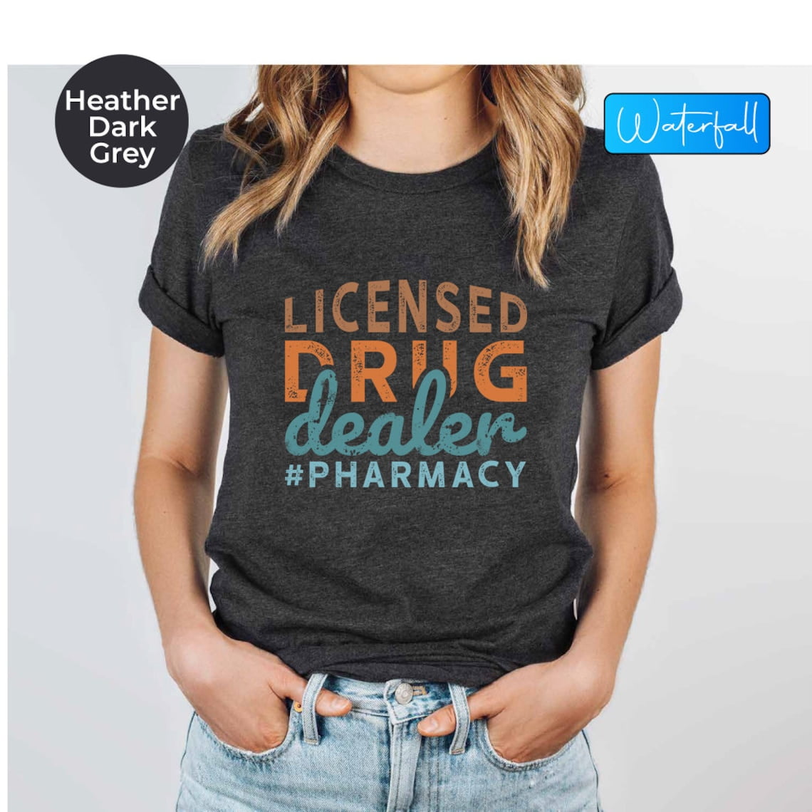 Licensed Drug Dealer Pharmacy Shirt, Gift For Pharmacist, Pharmacy ...