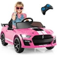 thumbnail image 1 of Licensed Ford Mustang GT500 Ride on Car for Kids by OLAKIDS, Battery Powered Electric Vehicle with Remote Control, Headlight, Power Display, USB, Music, Radio, Aged 3-8, 1 of 10