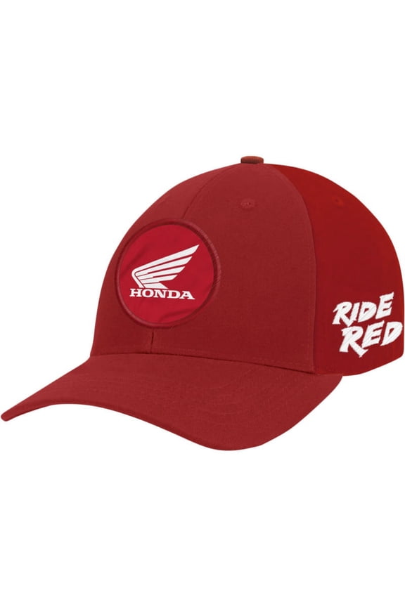 Licensed Ride Snapback Hat Red