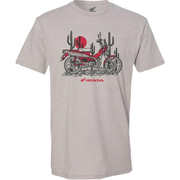 Licensed Trail 125 Mens Short Sleeve T-Shirt Gray MD