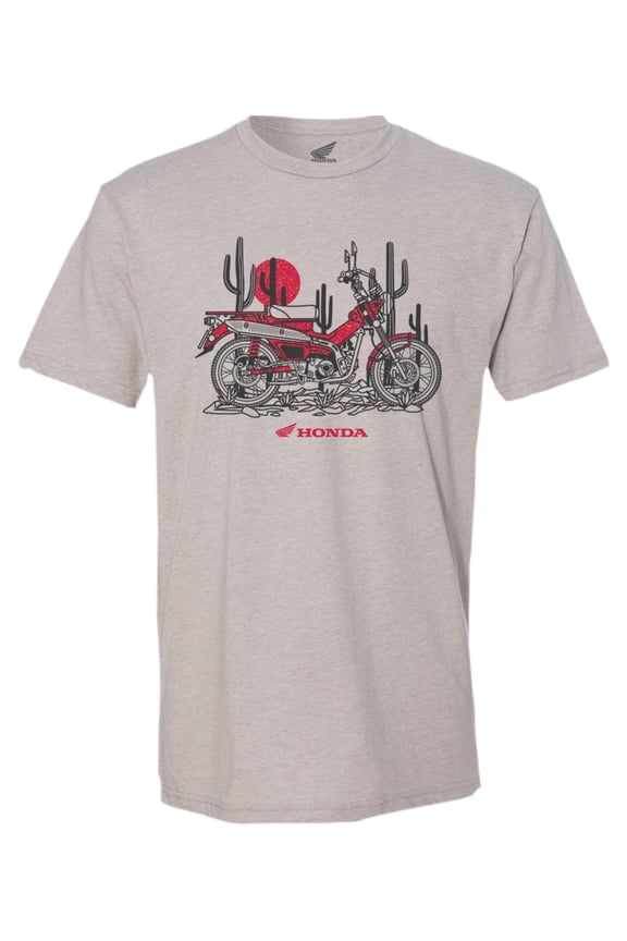 Licensed Trail 125 Mens Short Sleeve T-Shirt Gray MD