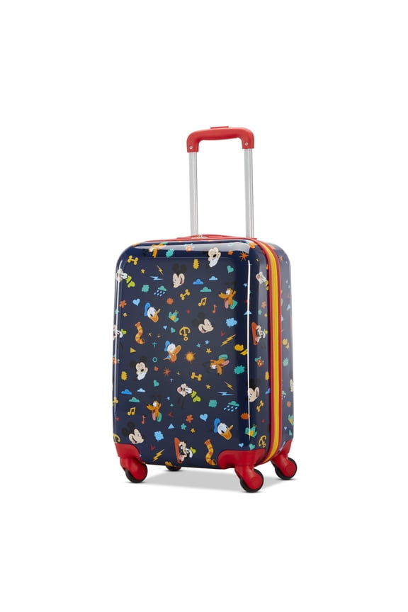 Disney x American Tourister Kids Carry On Suitcase with Spinner Wheels - Mickey Mouse