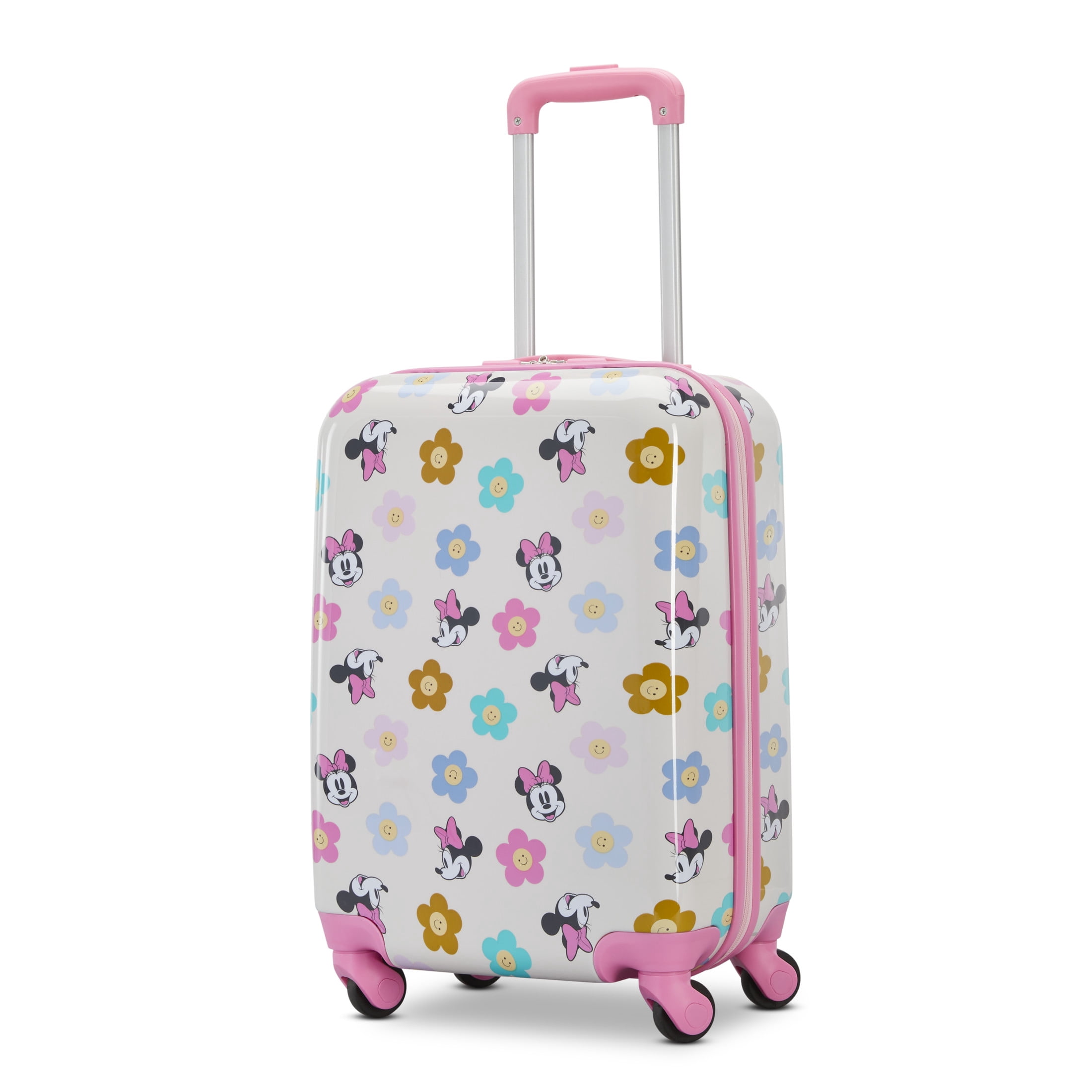 Disney x American Tourister Kids Carry On Suitcase with Spinner Wheels - Minnie Mouse