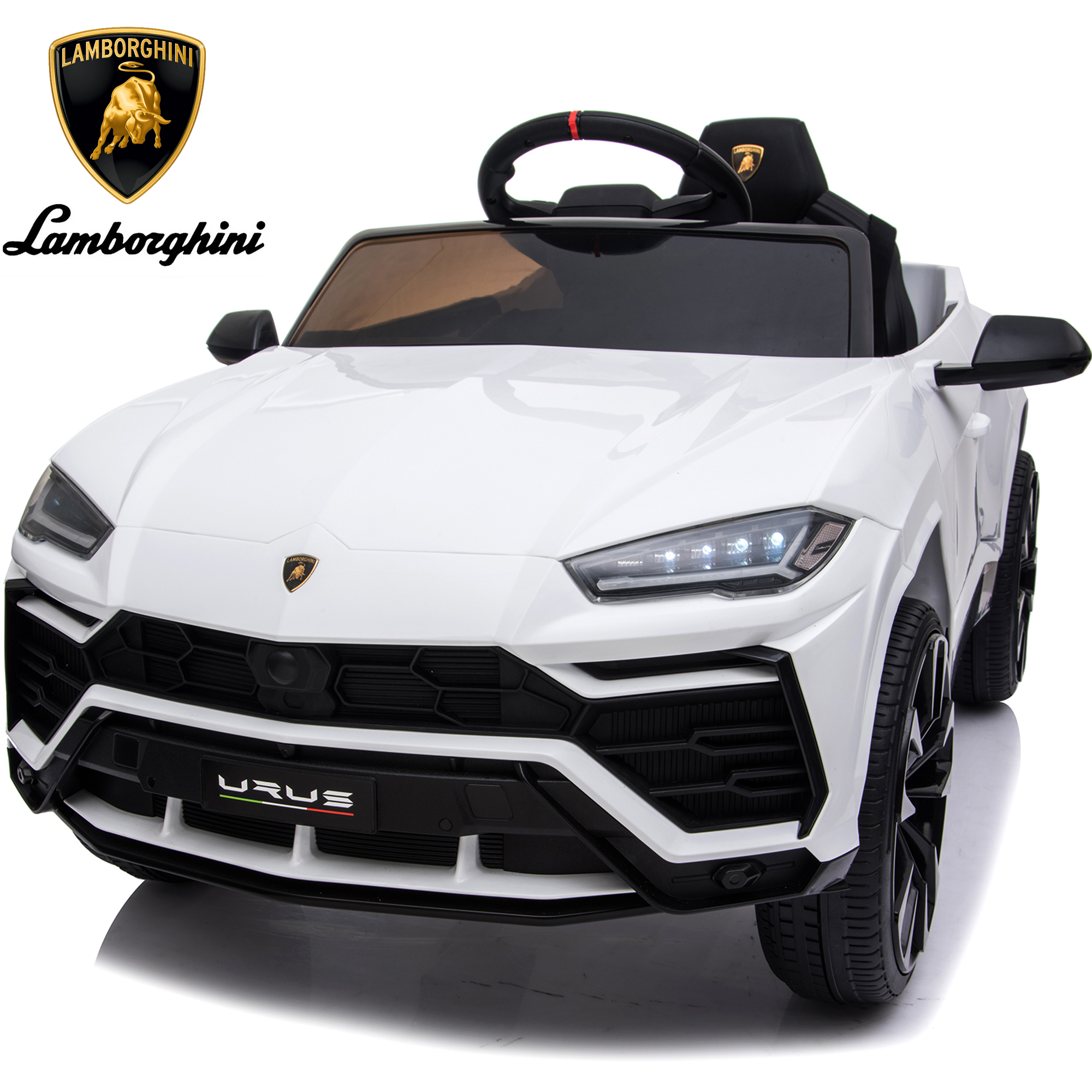 Licensed Lamborghini Urus Ride On Car Toy, 12V Battery Powered Electric