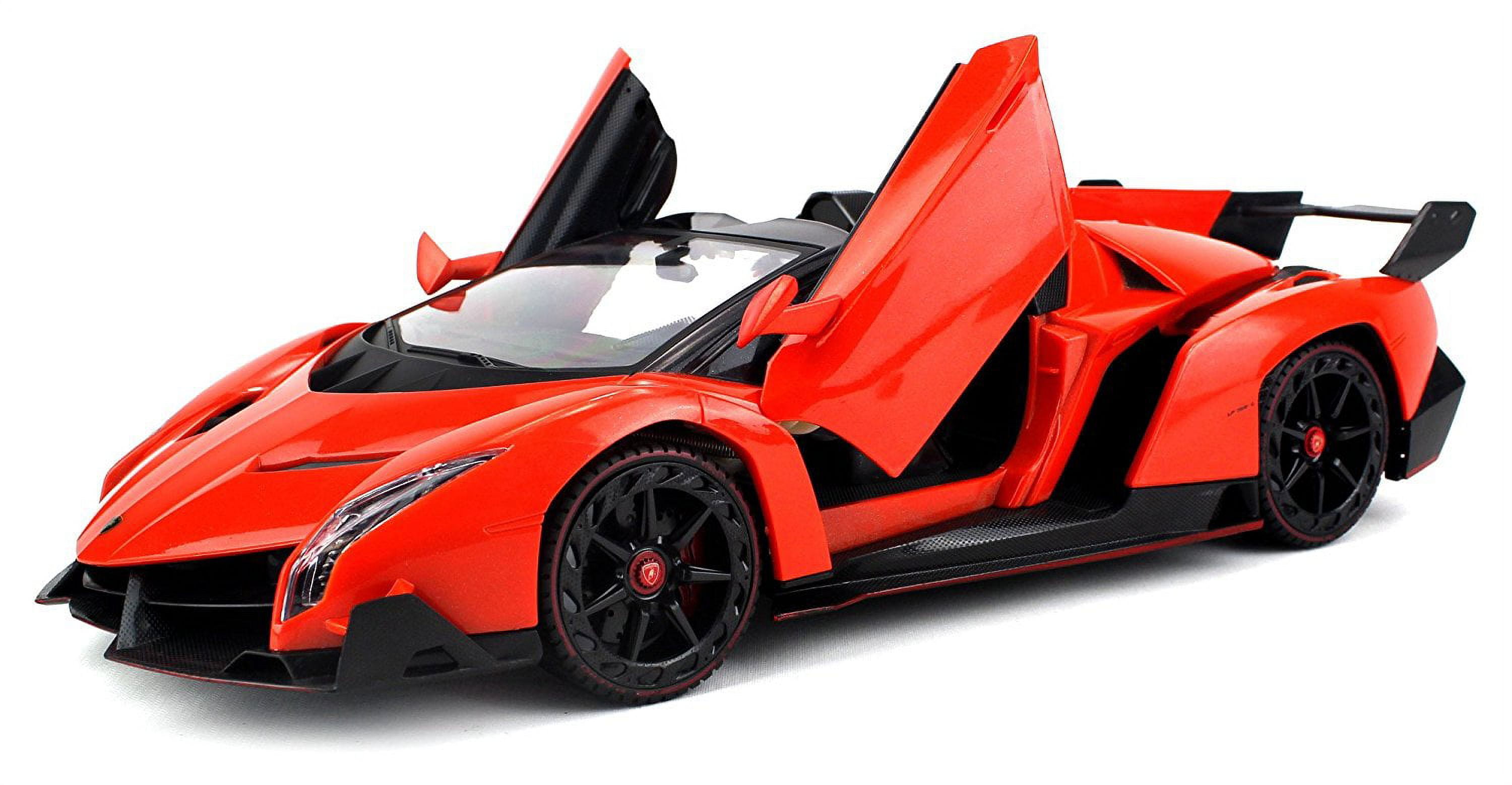 Lamborghini Veneno ラジオコントロールカー Amazon.com: FMT 1/24 Scale Lamborghini Veneno Car Radio Remote
