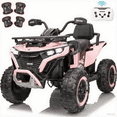 thumbnail image 1 of Joyracer ATV for Kids, 24 Volt Ride on Toys with Remote, 4WD 4 Wheeler Electric Car for Toddlers 2 Seater, Power Car Wheels with Headlights, Music, Bluetooth, USB, EVA Tires, Big Body, 1 of 5