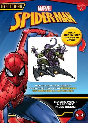 Pre-Owned Learn to Draw Marvel Spider-Man: How to Draw Your Favorite Characters, Including Spider-Man, the Green Goblin, and Vulture! (Spiral-bound) 1633222527 9781633222526