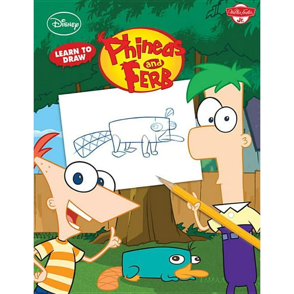 Licensed Learn to Draw: Learn to Draw Disney's Phineas & Ferb : Featuring Candace, Agent P, Dr. Doofenshmirtz, and other favorite characters from the hit show! (Paperback)