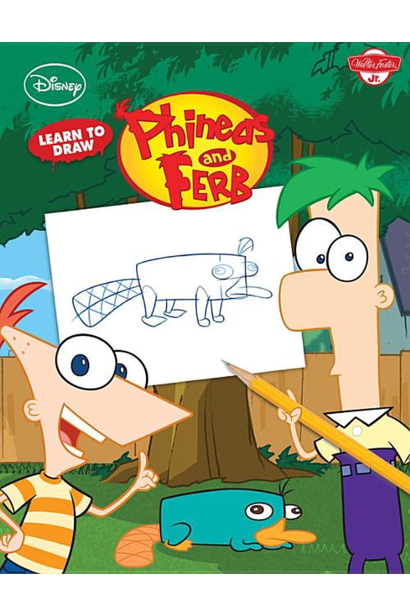 Licensed Learn to Draw: Learn to Draw Disney's Phineas & Ferb : Featuring Candace, Agent P, Dr. Doofenshmirtz, and other favorite characters from the hit show! (Paperback)