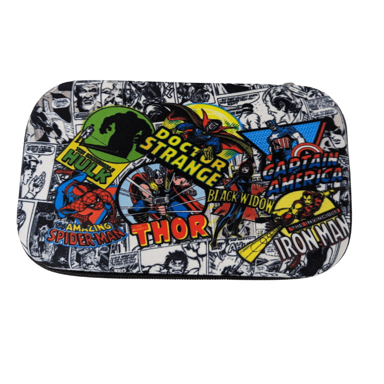 Marvel Comics Licensed Superhero School Supply Pencil Case