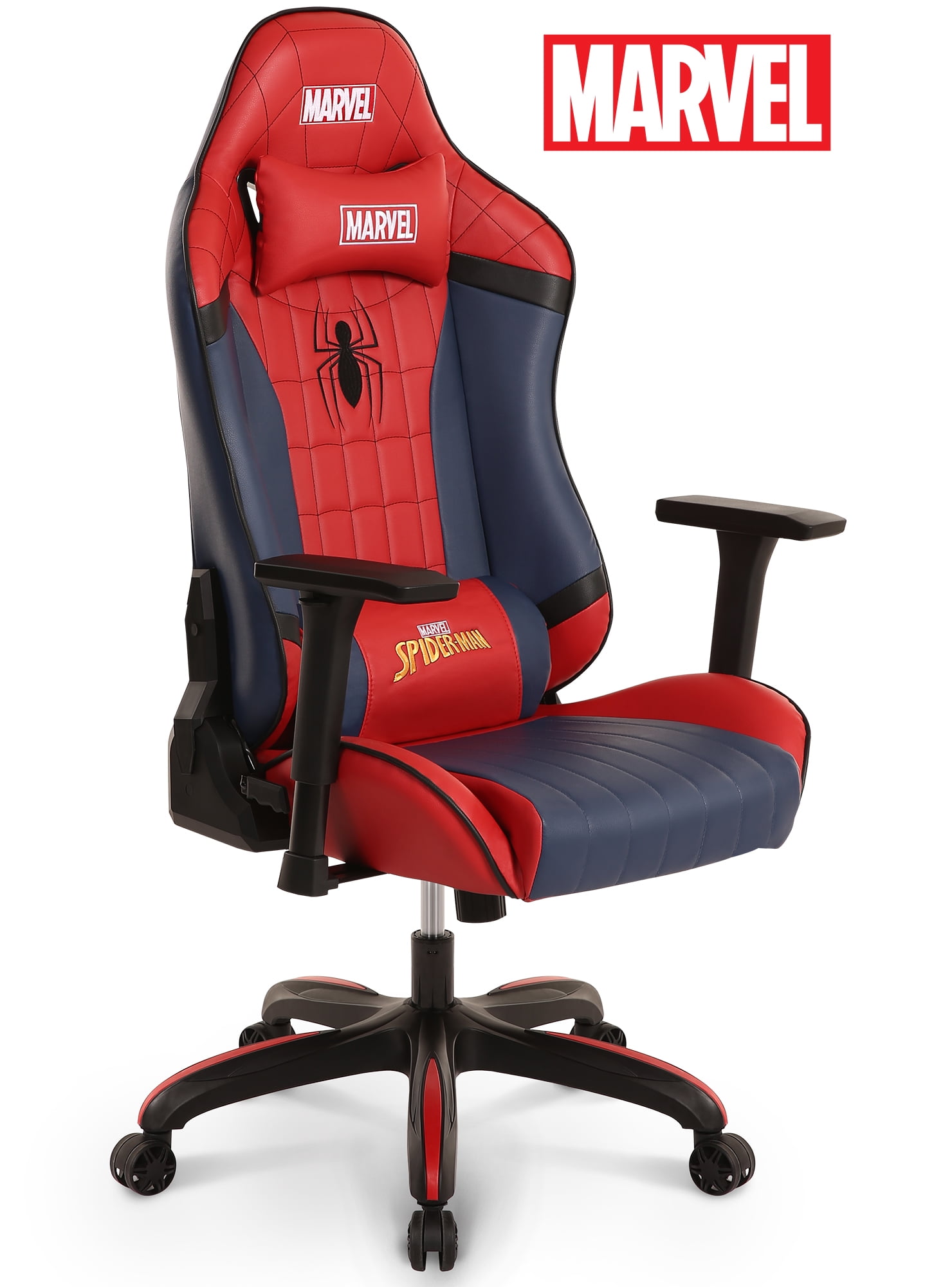 Red Ottoman Gaming Chair Ergonomic Swivel Computer Office High