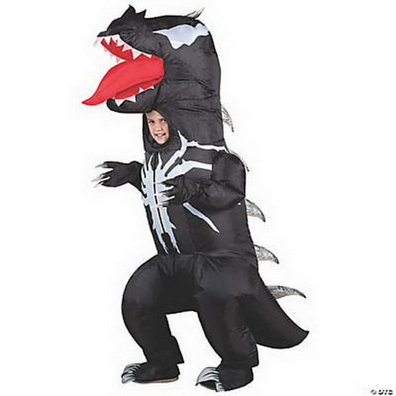 Licensed Marvel Spider-Man Venomosaurus Child Inflatable Costume Kids One Size