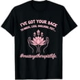 thumbnail image 1 of Licensed Massage Therapist Therapy I've Got Your Back and Comfort Colors Adult Heavyweight Graphic Crew Neck Short Sleeve T-Shirts (Men's, Women's), 1 of 4