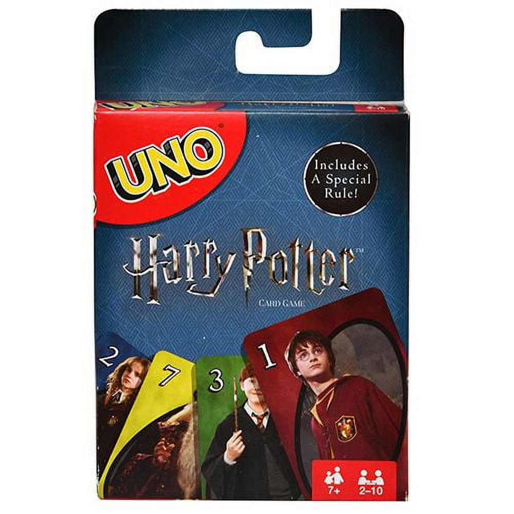 Licensed Mattel DP Harry Potter UNO Child Card Game, Multicolor