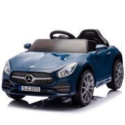 Licensed Mercedes-Benz CLS 350 12V Kids Ride-On Car with Parent Control, Music, LED Lights, for Ages 2-4