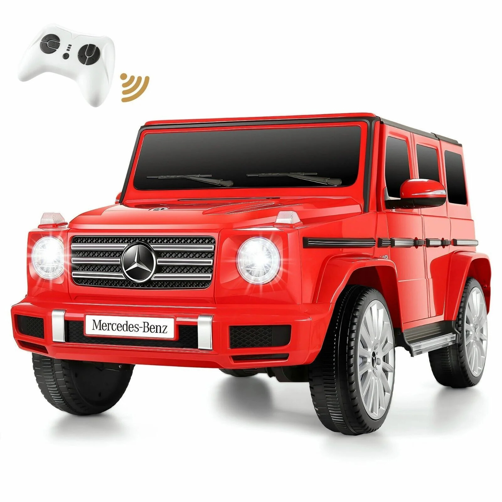 Licensed MercedesBenz Ride On Car for Kids with Remote Control 4 Wheels SUV Toy Truck