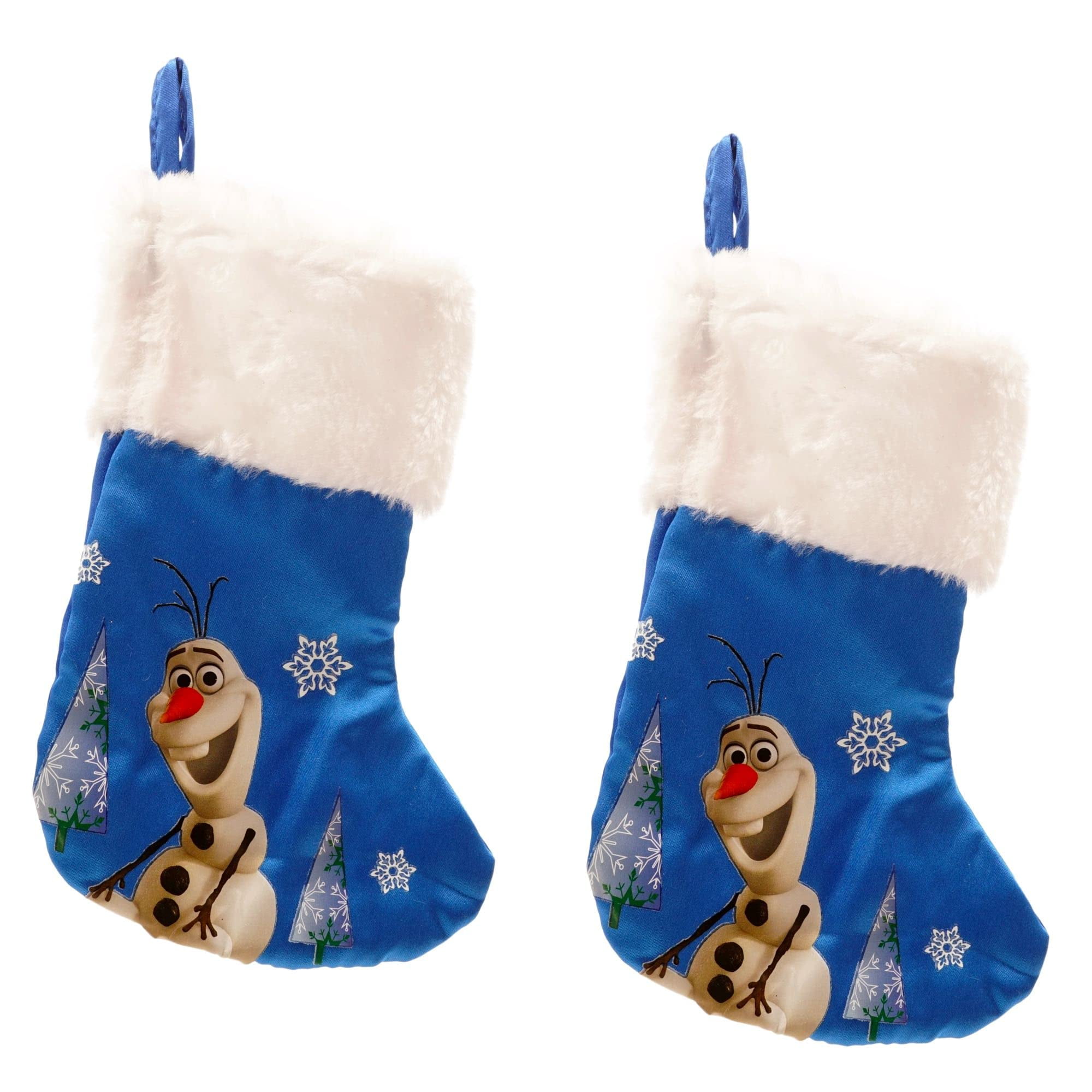 Licensed Mini Stockings (2 Pack, x in) Christmas Satin