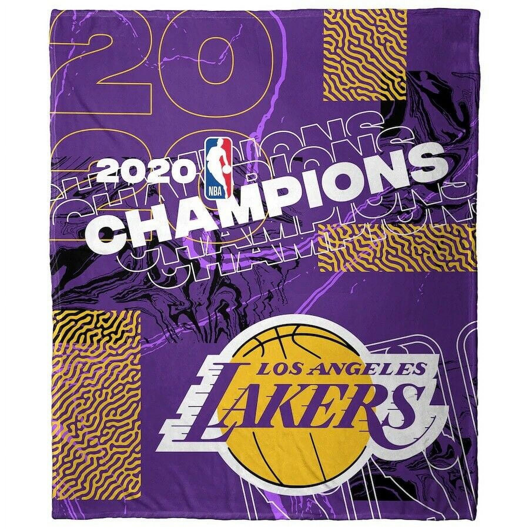 Los Angeles Lakers Lakers Championship Blanket Los Angeles Lakers