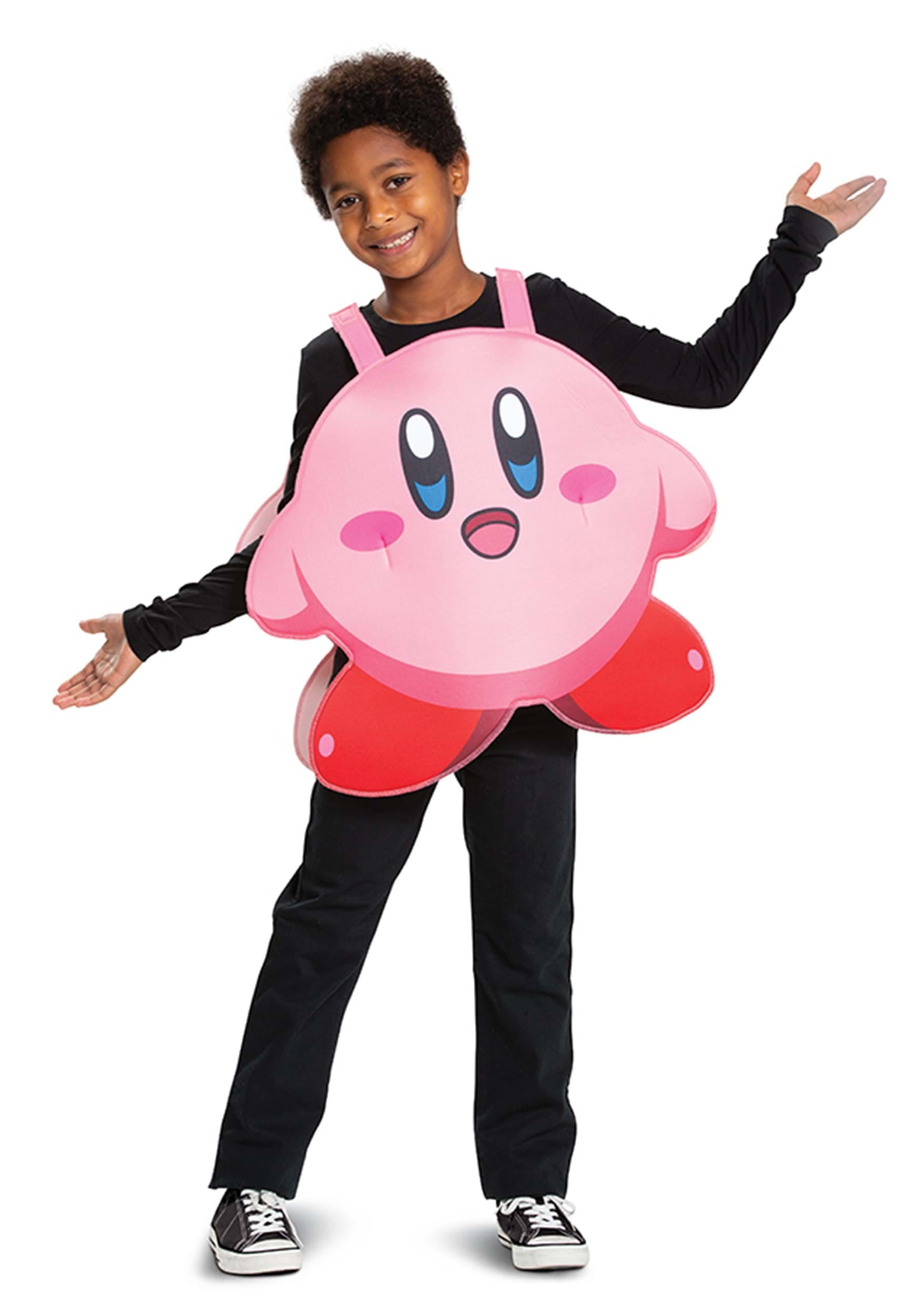 Disguise Kirby Inflatable Costume For Kids, Official Kirby Inflating  Jumpsuit And Fan Up To Kid's Medium : Clothing, Shoes & Jewelry 
