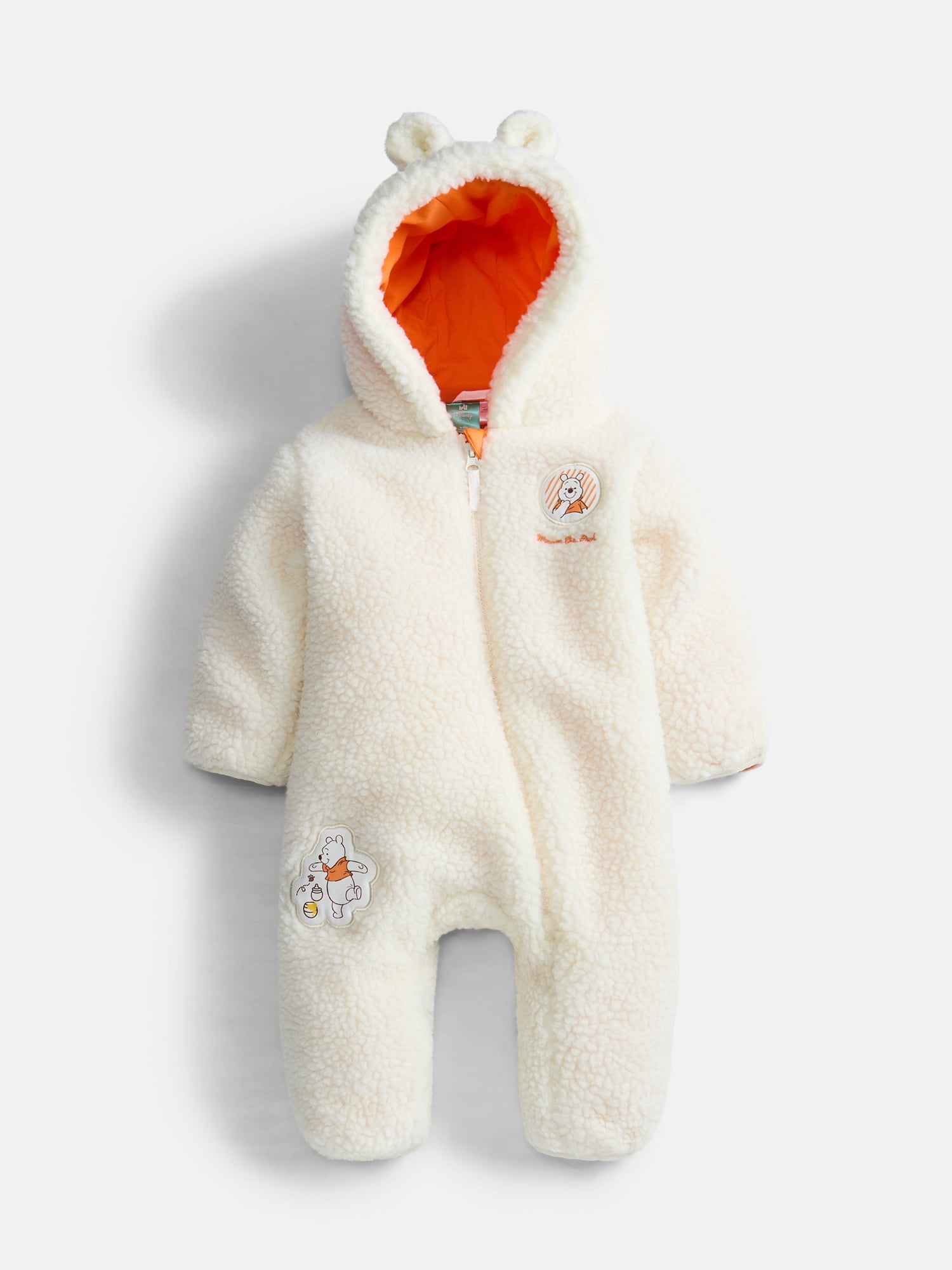 Winnie the Pooh Infant's Faux Shearling Pram, Sizes 0/3M-6/9M