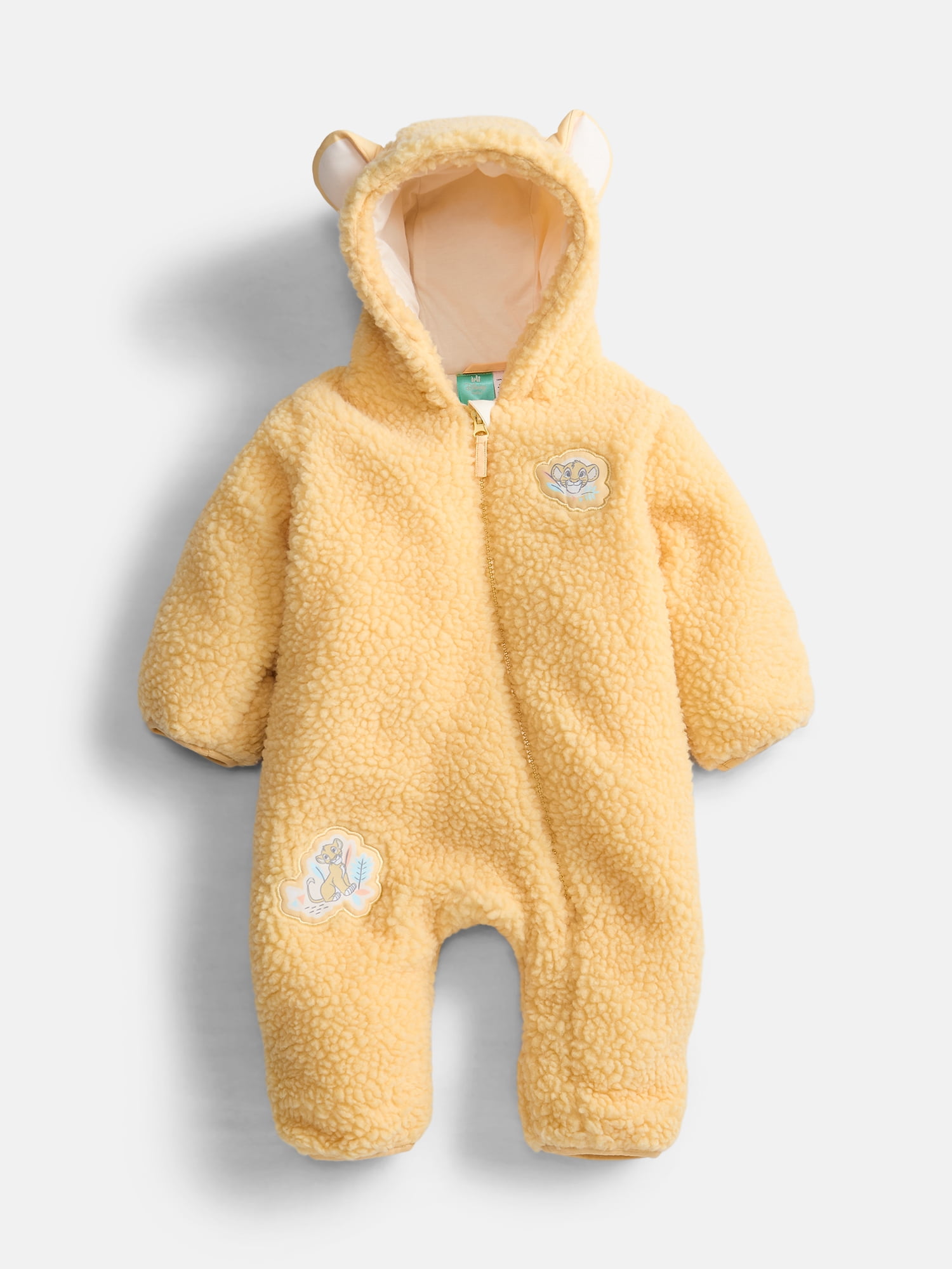 The Lion King Infant's Faux Shearling Pram, Sizes 0/3M-6/9M