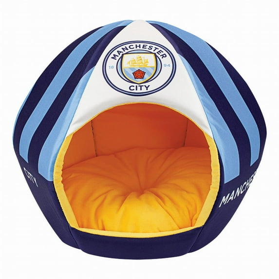 Licensed Pet beds Manchester city Medium