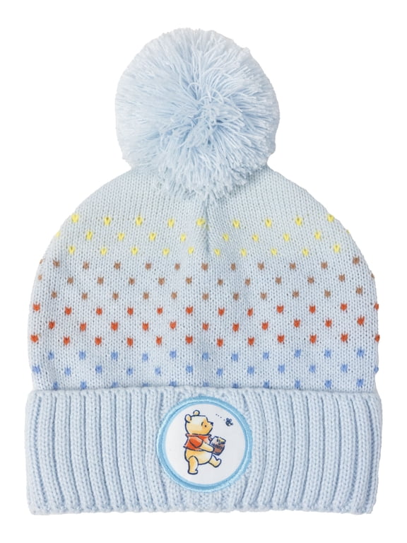 Licensed Toddler Cold Weather Knit Beanie Style Hat, One Size