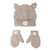 Character Baby Beanie and Mittens Set, 3-Piece