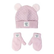 Character Baby Beanie and Mittens Set, 3-Piece