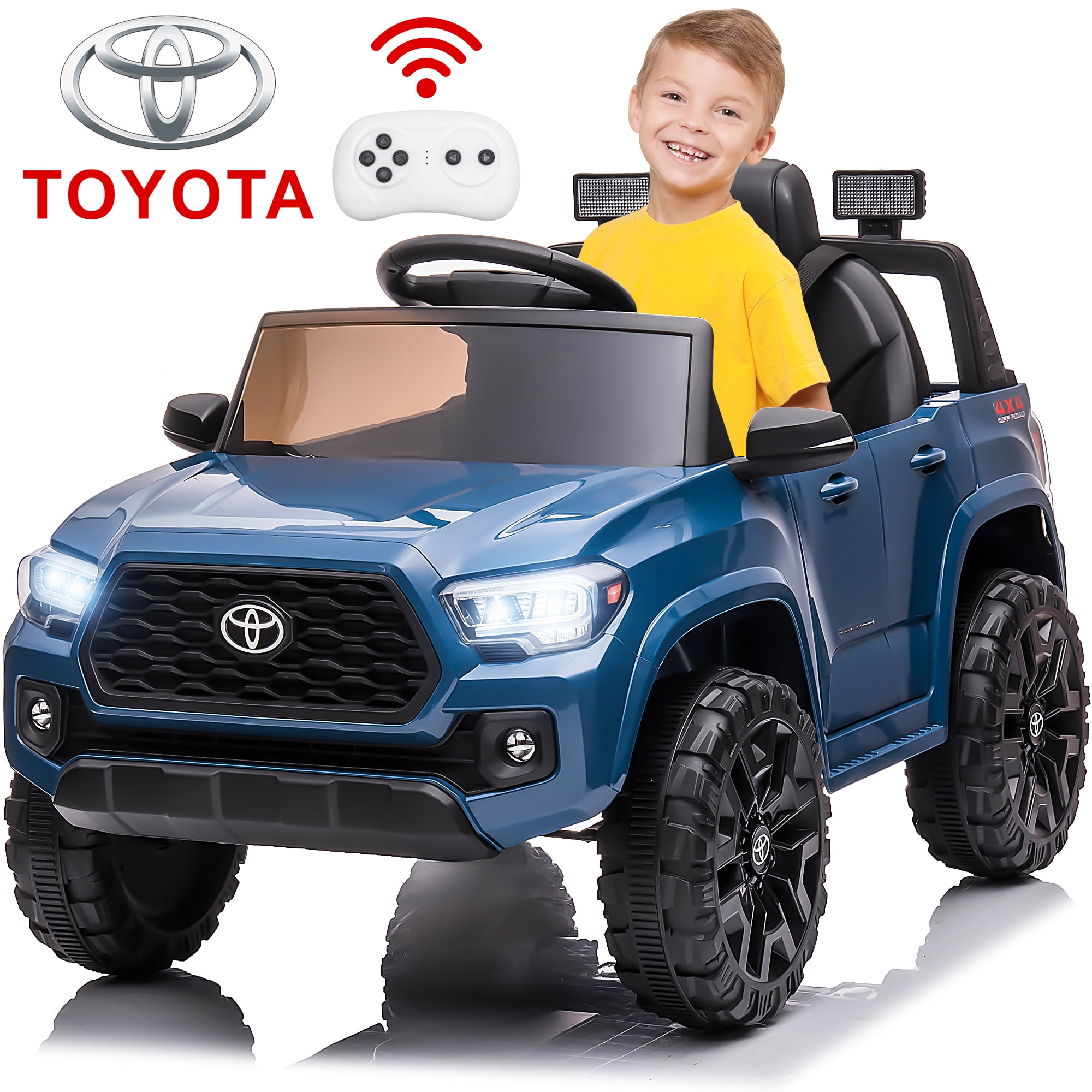 Licensed Toyota Tacoma 12V Battery Powered Ride on Cars with