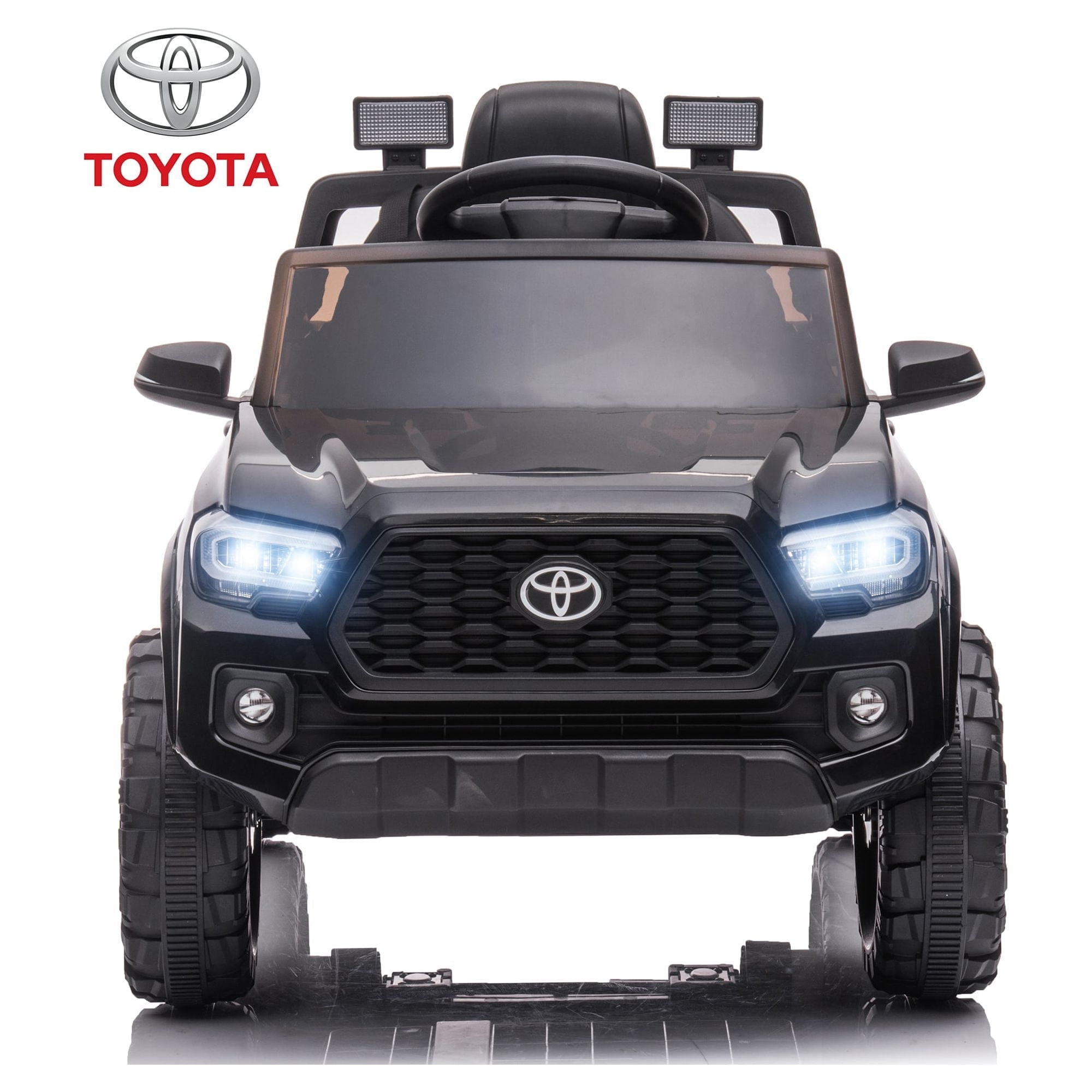 Toyota Tacoma Licensed 12V Electric Kids Ride-On Truck Car with Remote ...