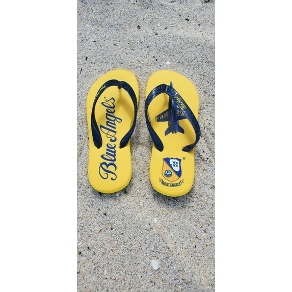 Licensed US Navy Blue Angels Solo Flip Flops