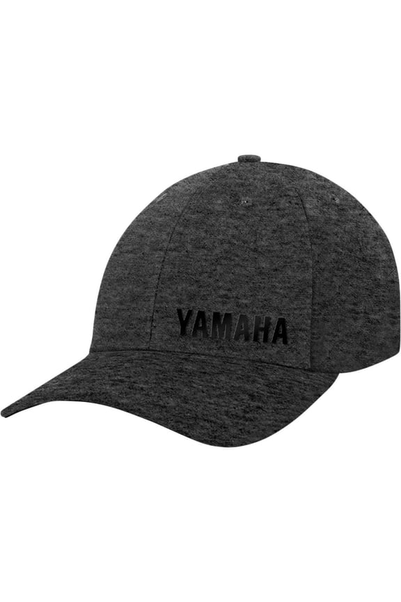 Licensed Curved Yamaha Bill Hat Dark Gray