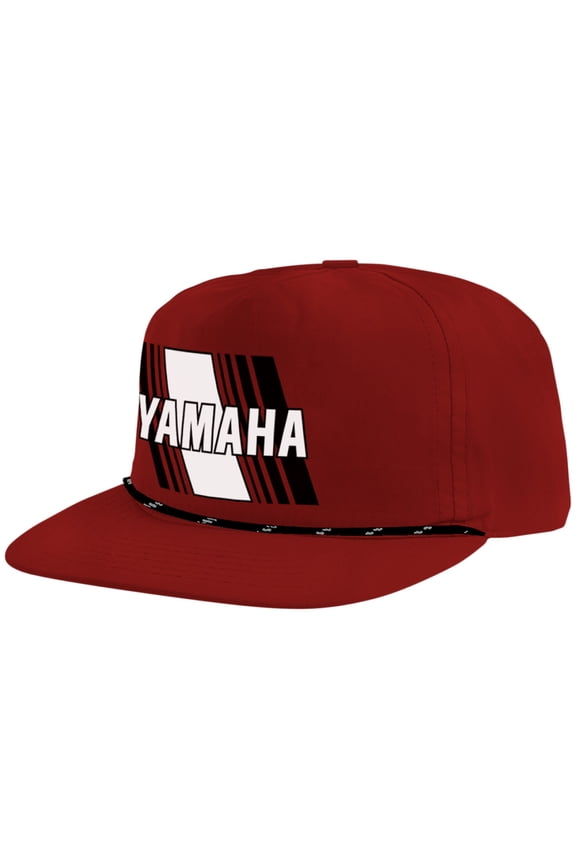 Licensed Heritage Flat Bill Adjustable Hat Red