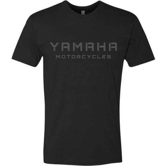 Licensed Yamaha Logo Mens Short Sleeve T-Shirt Black XL