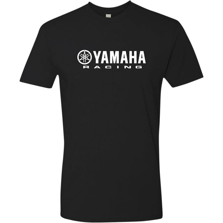 Licensed Yamaha Racing Mens Short Sleeve T-Shirt Black XL 