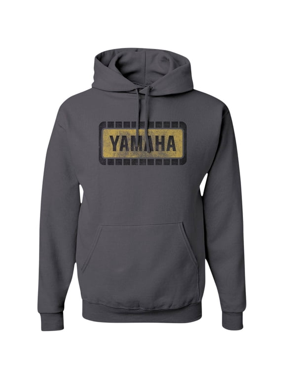 Licensed Retro Mens Pullover Hoody Charcoal LG