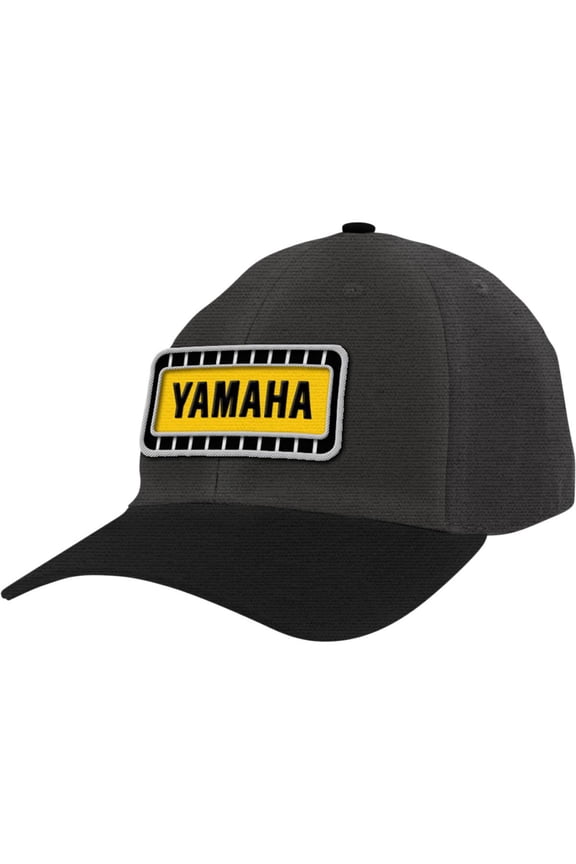 Licensed Vintage Patch Curved Bill Snapback Hat Gray