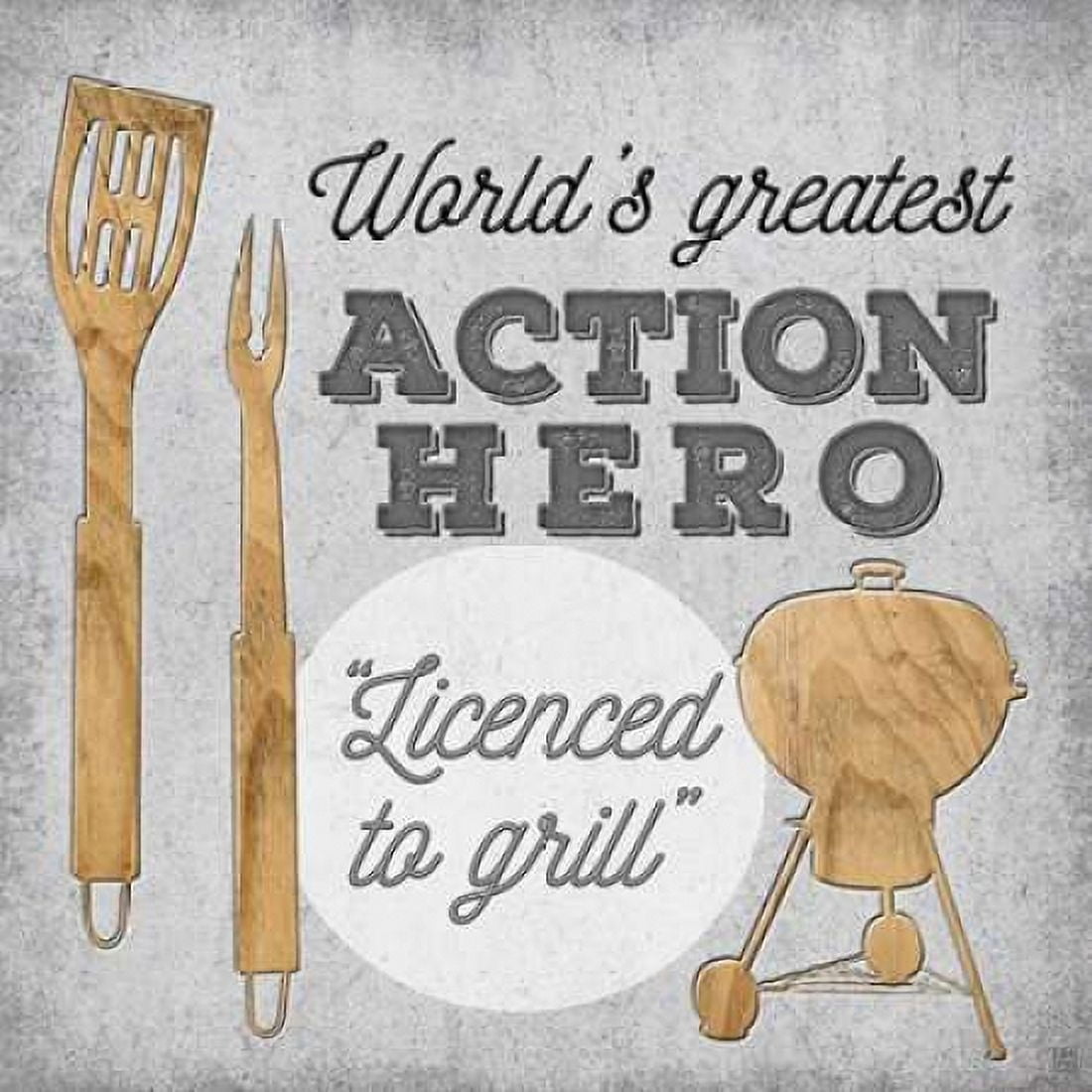 Licensed to Grill Canvas Art - Aubree Perrenoud (24 x 24)