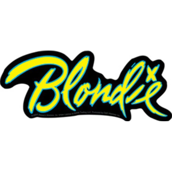 Licenses Products Blondie Logo Sticker