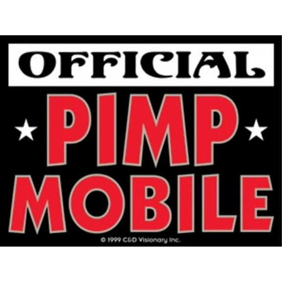 Licenses Products Official Pimp Mobile Sticker