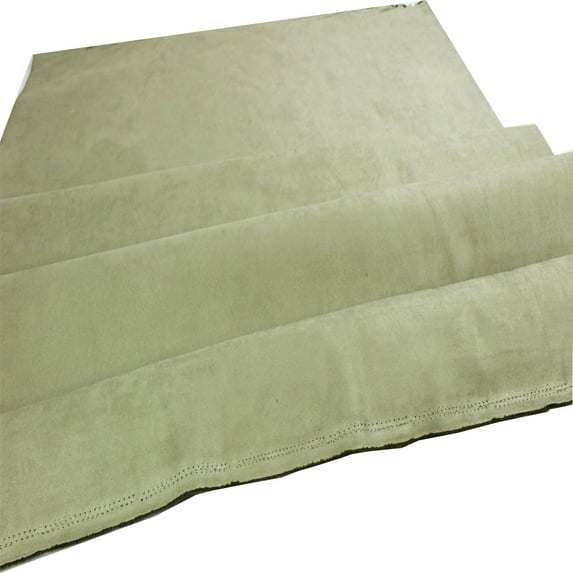 Lichen Green Micro Suede 58" Width Microsuede Fabric by The Yard (1 Yards) 36"x 58"