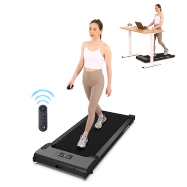 Foldable Treadmill With Incline - 3.5HP Low Noise Walking Pad, 4-in-1 Under Desk & Handle Bar Treadmill